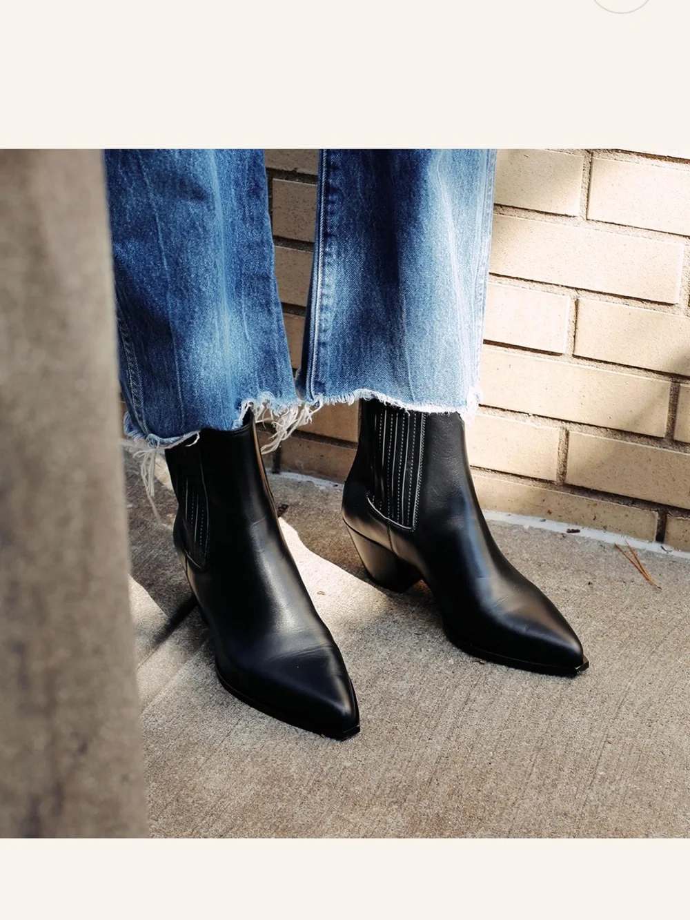Margaux The Agnes Boot Calf Black
